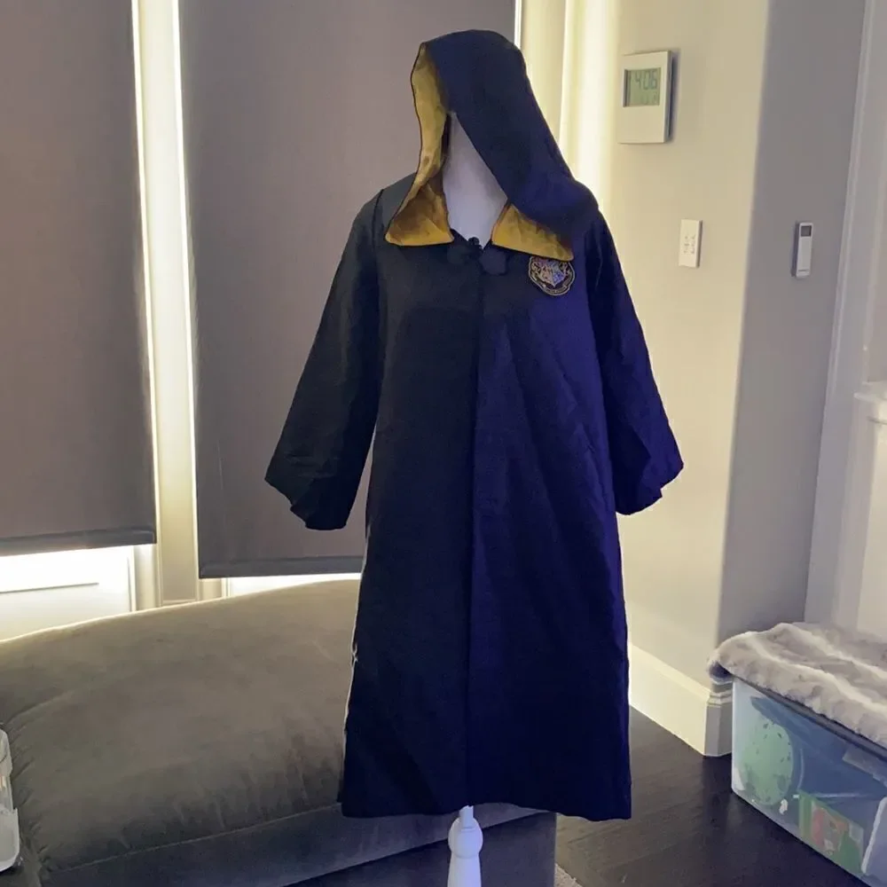 Kids Harry Potter Hogwarts Robe Halloween Costume One Size NEW